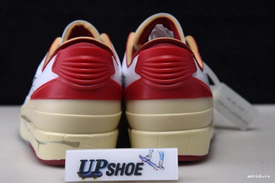 Cheap EP White Retro DJ4375-106 O-W SP DJ4375-106 Jordan Red 2 Low Air 0405